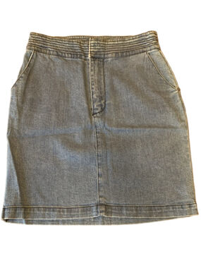 Forever 21 Denim Skirt Small Light Wash Blue Mini
